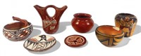 (7) Antique Native American Pottery Works (As Is)