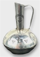 Whitman Navajo Sterling Silver Seed Pitcher
