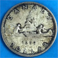1959 Silver Dollar Canada