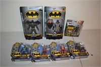Seven Boxed Batman Toys