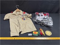 Scouting Shirt & Patches, Day of the Dead Costume