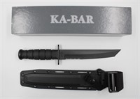 NIB Black KA-BAR 1245 Tanto Fighting Knife