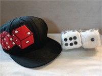 New Era Dice Hat and PaHangong Fuzzy Dice
