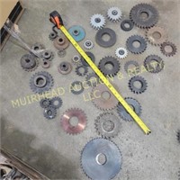 ASSORTED SPROCKETS, IDLER, OTHERS