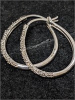 $160 Silver Earrings (~weight 3g)