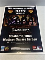 KISS Madison Square Garden 2009 Poster