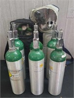 (8) Oxygen Bottles