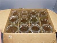 Box of mixed canning jars; Ball & Kerr brands