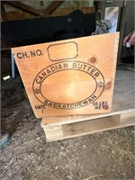 Canadain Butter Box Sask.