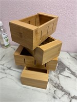 Wood boxes