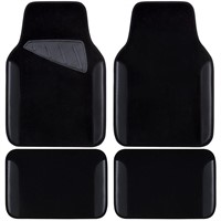 CAR PASS Waterproof Universal Fit Car Floor Mats,