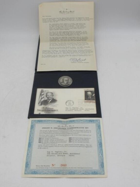 DWIGHT D EISENHOWER DANBURY MINT MEDAL SET