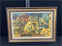 Vintage Picasso Mediterranean Print