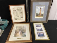 Group of Mixed Framed Prints