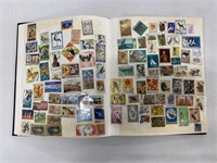 Stamp Collection in Binder