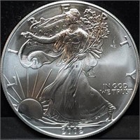 2002 1oz Silver Eagle Gem BU