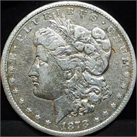 1878-CC Morgan Silver Dollar Carson City CC