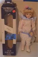 HERITAGE MINT LT. COLLECTION "ABBEY" DOLL 16'