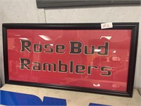 ROSE BUD RAMBLERS FRAMED wall Art