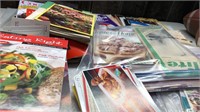 Assortment Of Cookbooks & Recipes