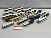 Box Lot of Various Model Buses