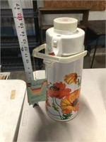 Very large 16 inch tall Thermo Pump Pot with origg