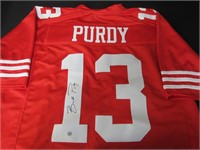 BROCK PURDY SIGNED JERSEY WITH COA