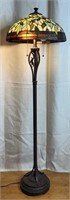 Robert Louis Tiffany Style Mission Floor Lamp