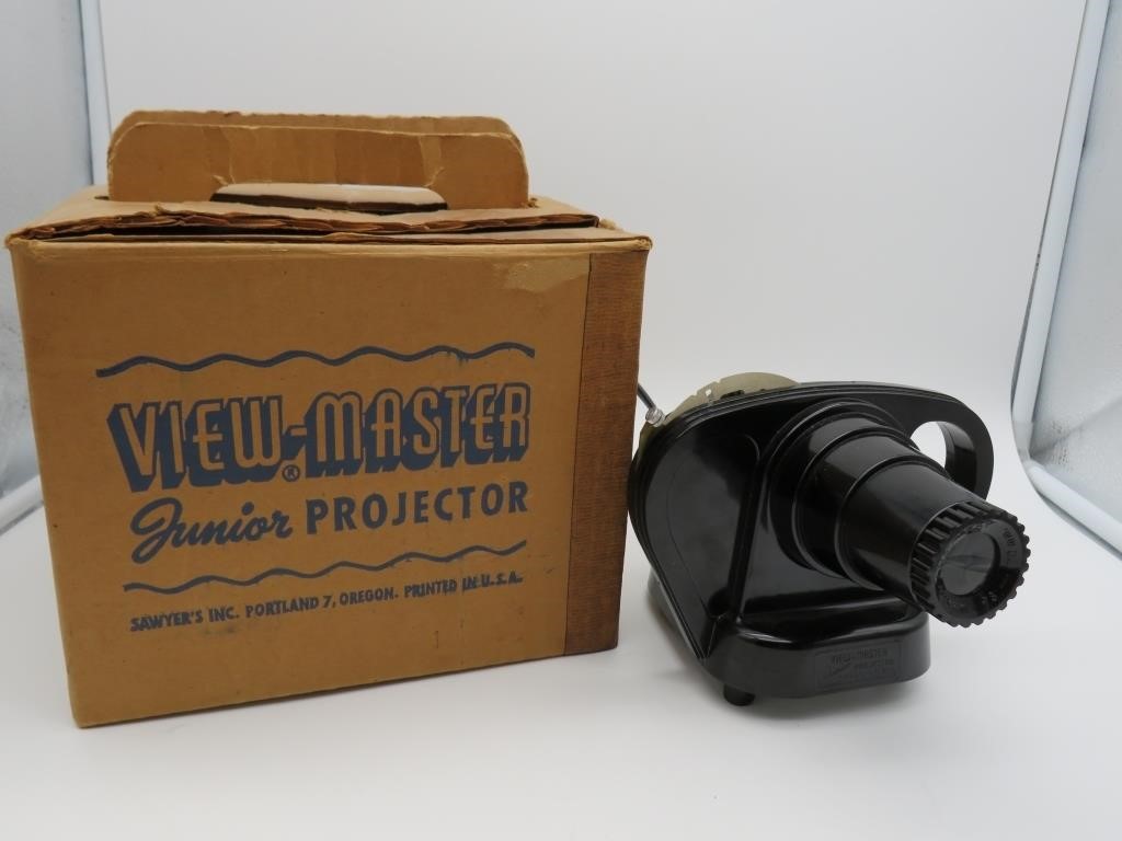 Vintage ViewMaster Junior Projector - Works!