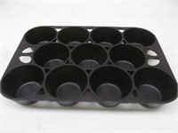 Griswold cast iron muffin pan, #10