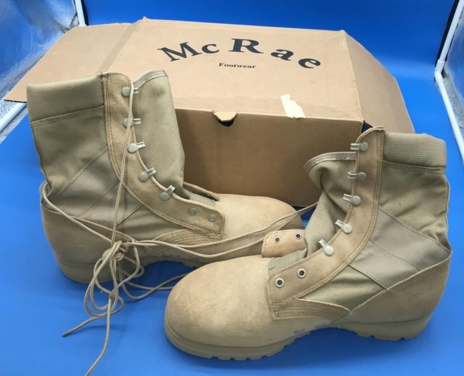 New Size 11 Army Combat Boot for Hot Weather