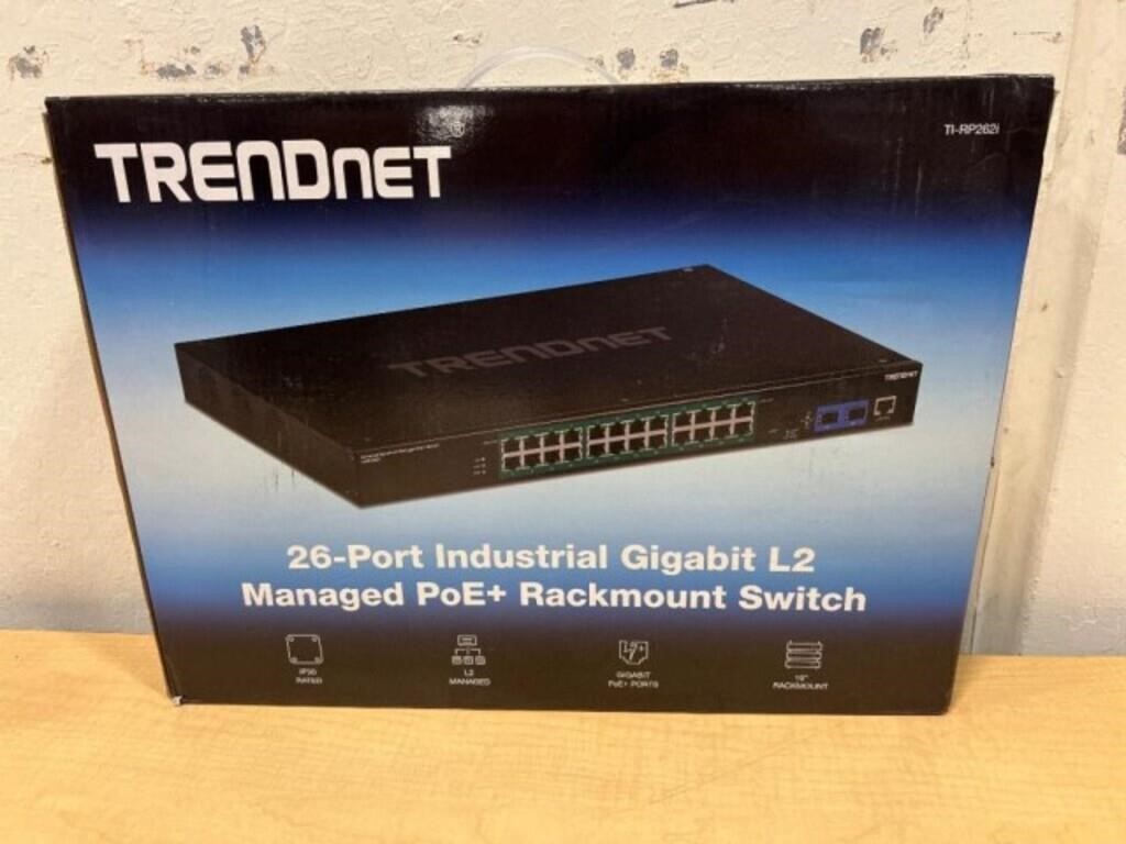 26- Port Industrial Gigabit Switch