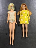 1966 Barbie/1963 Barbie Skipper Dolls