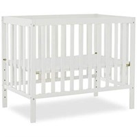 Dream On Me Edgewood 4-In-1 Convertible Mini Crib,