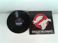 Original Ghostbusters soundtrack record album in