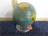 WORLD GLOBE COIN BANK