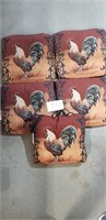 Rooster Cushions (4)