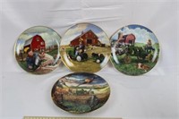 Farm Theme Collector Plates