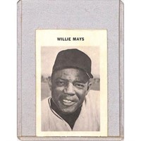 1970 Milton Bradley Willie Mays Card