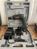 Ryobi 12v Drill w Charger & Extra Battery