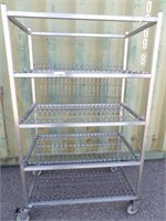 Metal Rolling Shelf 60x36x24