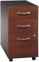 Pemberly Row 3Dwr Pedestal in Hansen Cherry