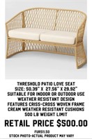 Threshold Patio Love Seat