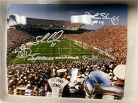 (5) Autographed Penn State Photographs