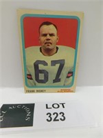 1963 TOPPS FRANK RIGNEY CFL FOOTBALL CARD