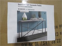 SARSWATI 52 IN CONSOLE TABLE NEW IN BOX