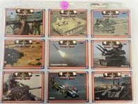 1991 Desert Storm Cards 2.5x 3.5