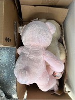 Box of stuffed bears