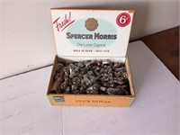 Spencer Morris Cigar Box full of Old Bulbs