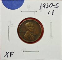 1920-S Lincoln Cent XF